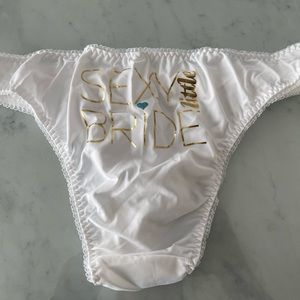Victoria Secrets Sexy Little Bride Underwear